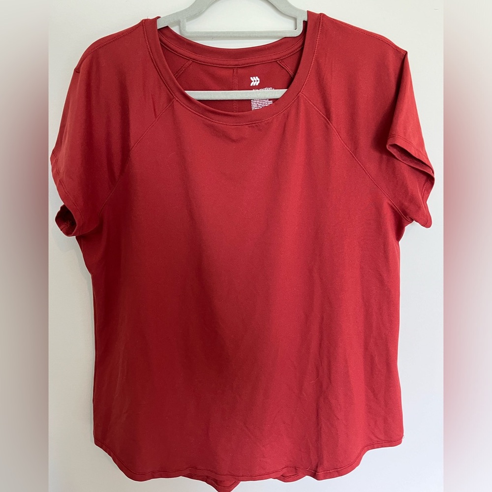 All in Motion Burnt Orange Short Sleeve Tee